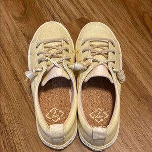 Sperry Yellow Shoes NWT 7.5